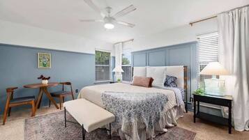 4 dormitorios, tabla de planchar con plancha, cuna de viaje y wifi