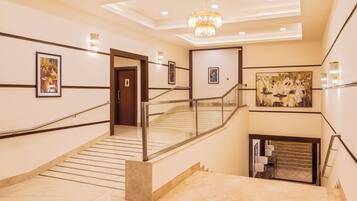 Outdoor banquet area