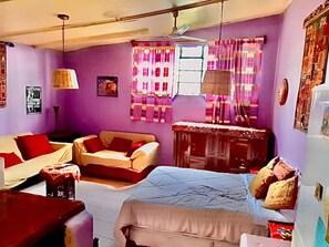 Bungalow, 1 Bedroom, Smoking | Living area