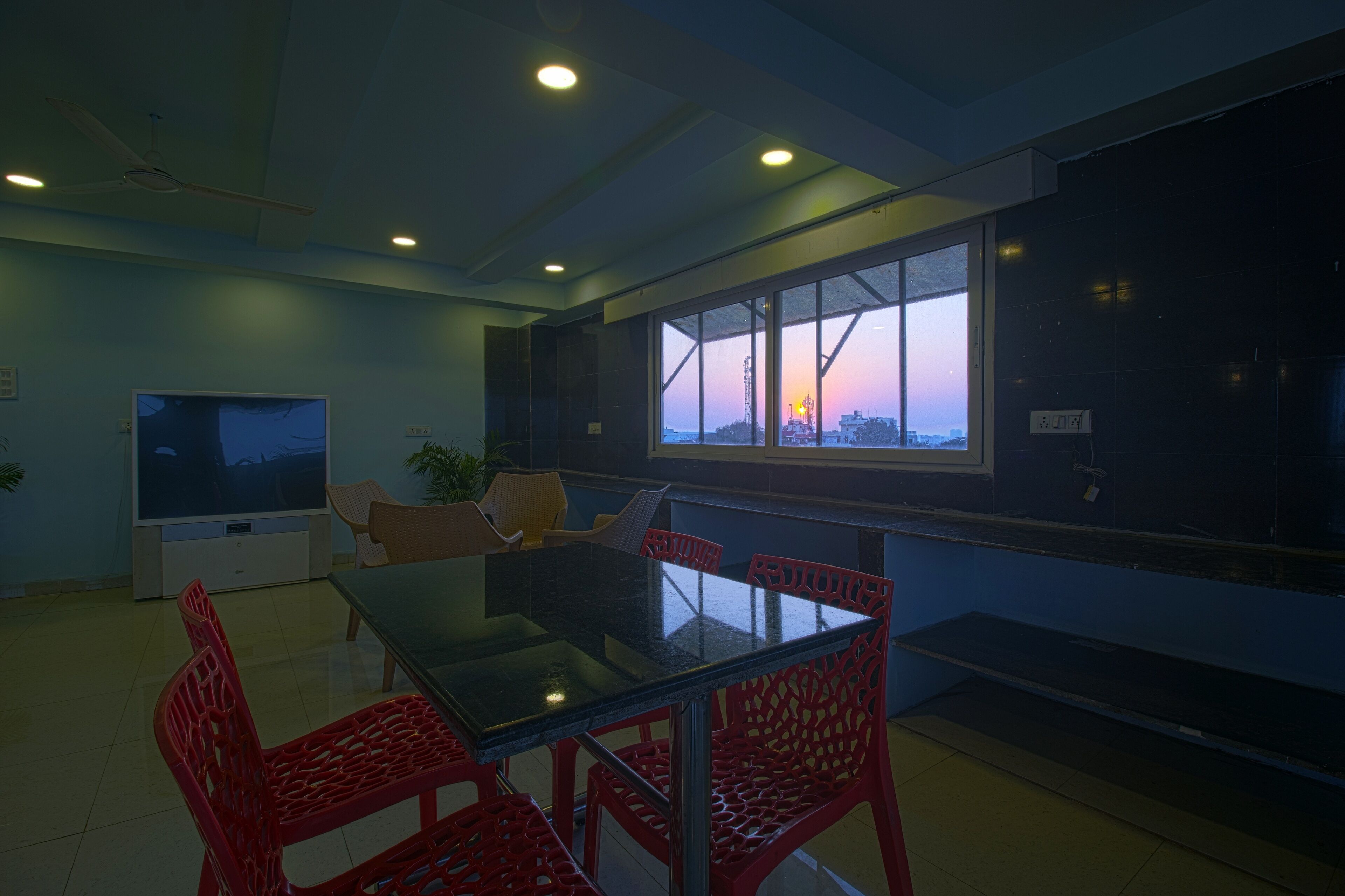 Sala de estar en el lobby