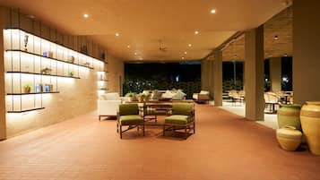 Lobby sitting area