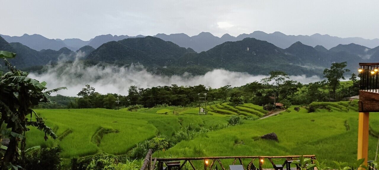 Vue depuis l’hébergement