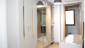 شقة عائلية | حمام | مجففات شعر، خف للقدمين، مناشف