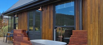 Romantic Valley Cabin with Outdoor Bath