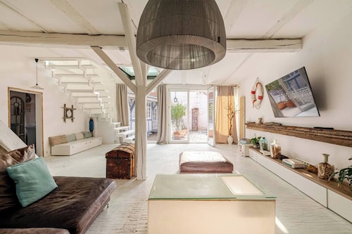 Stilhaus 1730 - charmante Ferienwohnung im Fachwerkhaus mit Terrasse,Spielzimmer