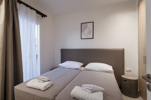 1 makuuhuone, tallelokero huoneessa, silitysrauta/-lauta, ilmainen Wi-Fi