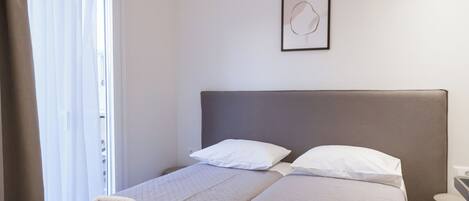 1 makuuhuone, tallelokero huoneessa, silitysrauta/-lauta, ilmainen Wi-Fi