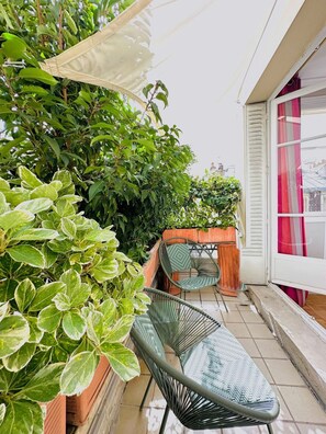 Terrace/patio - Wanderer's Retreat, by Veeve (Paris)