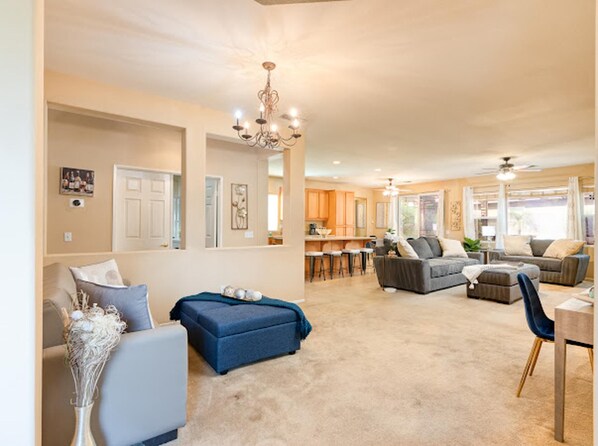 Ferienhaus | Wohnbereich