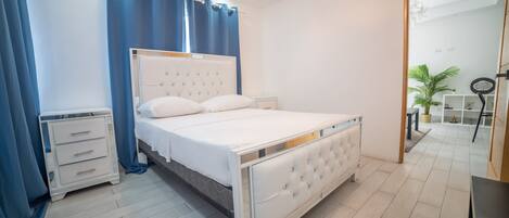 2 soverom, strykejern/-brett, wi-fi (inkludert) og sengetøy