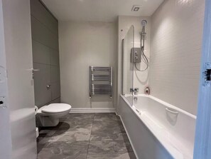 Shower, hair dryer
