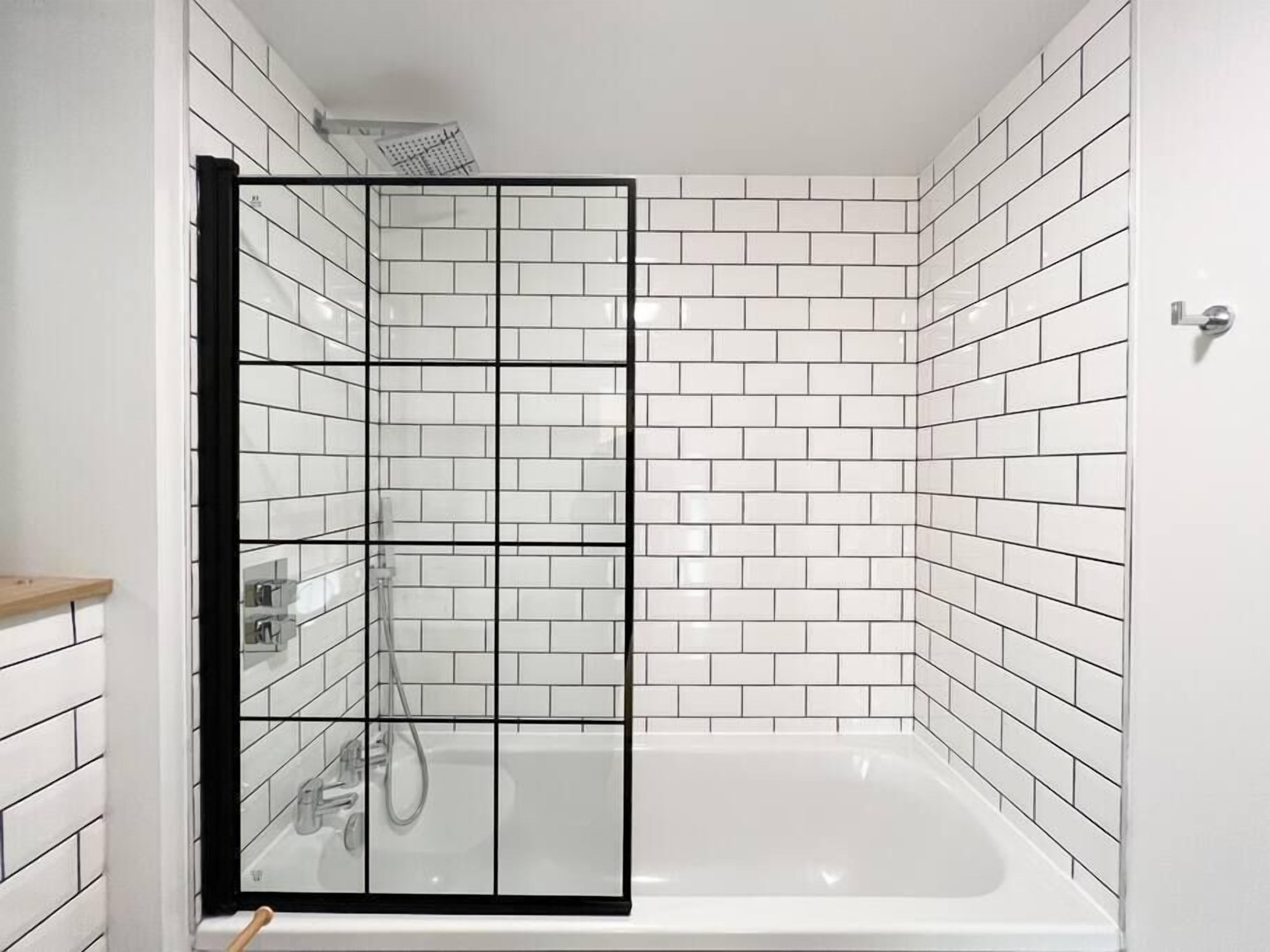 Shower, hair dryer