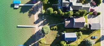 Gorgeous Sunsets at Crystal Lake Waterfront Home