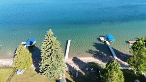 Beach nearby - Gorgeous Sunsets at Crystal Lake Waterfront Home (Beulah)