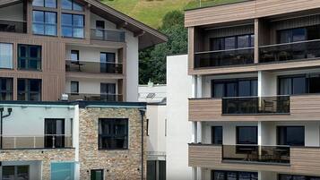 Fassade der Unterkunft