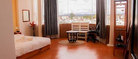 Individually decorated, individually furnished, blackout curtains