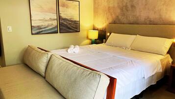 Apartamento superluxo | 1 quarto, escrivaninha, Wi-Fi de cortesia