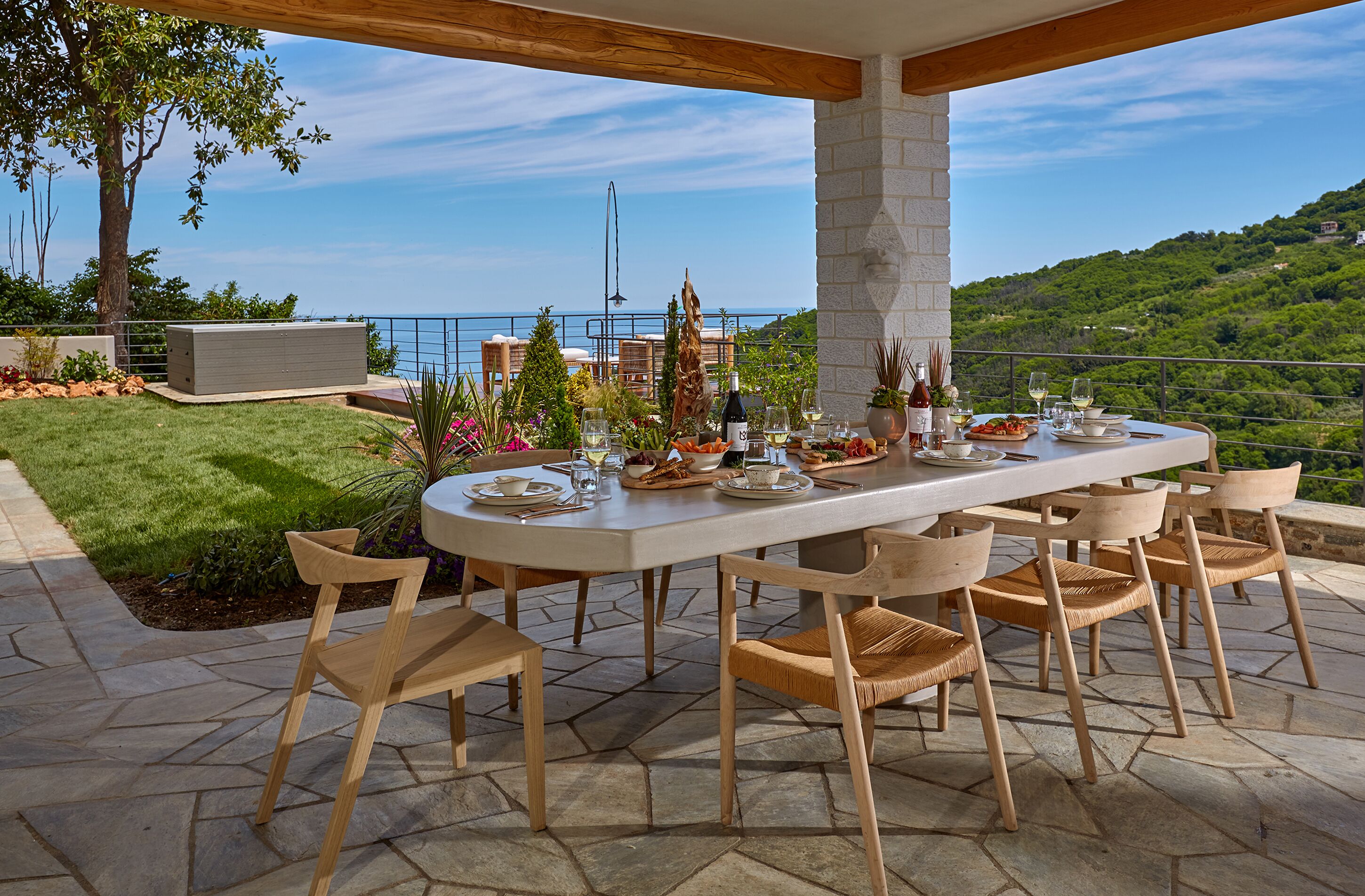 Opções para refeição ao ar livre