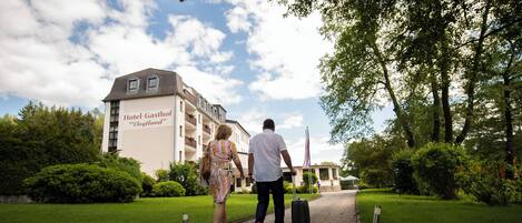 Façade de l’hébergement