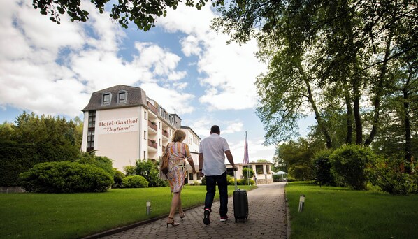 Voorkant van accommodatie