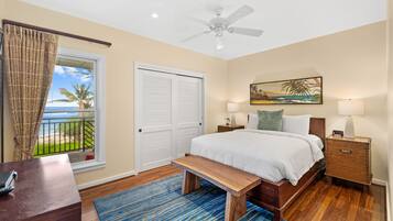 3 chambres, coffres-forts dans les chambres, fer et planche à repasser