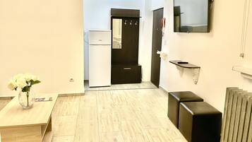 Classic Apartment | Living area | 116-cm LCD TV with cable channels