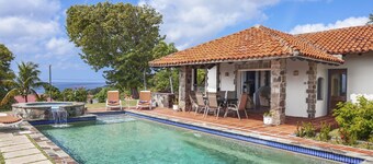 Spanish-style Ocean View Villa Set In Garden - Calypso Court 3 Bedroom Villa by RedAwning