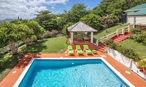 Pool - Beautiful 5-bed Villa With Views And Pool - Decaj 5 Bedroom Villa by RedAwning (Gros Islet)