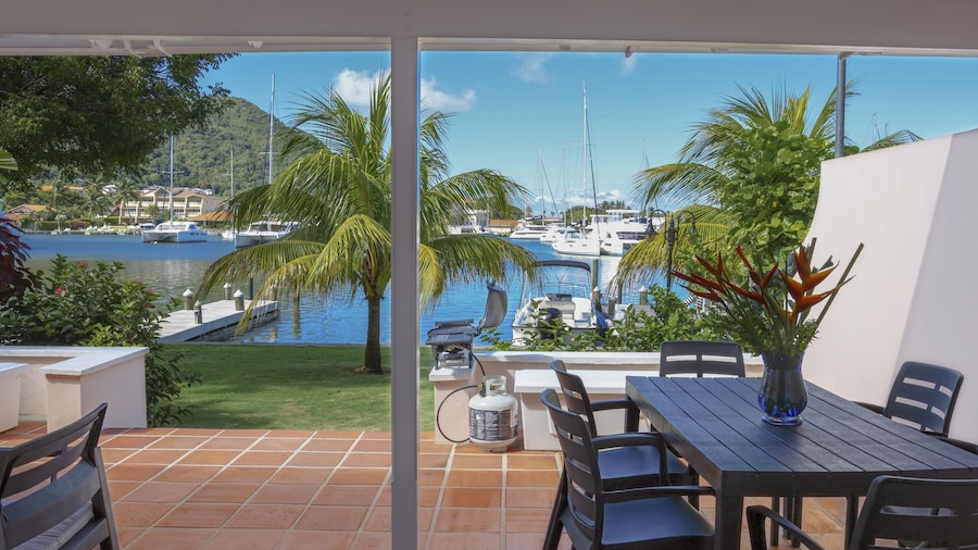The Anchorage #5 a 3 bedroom Waterfront Condo in Rodney Bay 3 Condo by RedAwning