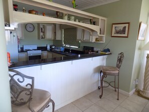 Private kitchen - The Pelican #3 - Spacious 2 bedroom 2.5 bath waterfront townhome in the heart of Rodney Bay. 2 Townhouse by RedAwning (Gros Islet)