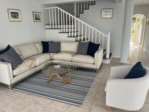 Condo, 3 Bedrooms | Living area - The Pelican #3 - Spacious 3 bedroom 2.5 bath waterfront townhome in the heart of Rodney Bay. 3 Townhouse by RedAwning (Gros Islet)