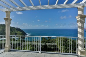 Villa, 4 Bedrooms | Property grounds - Cayman Villa - Contemporary 4 bedroom Villa with Stunning Ocean Views 4 Villa by RedAwning (Gros Islet)