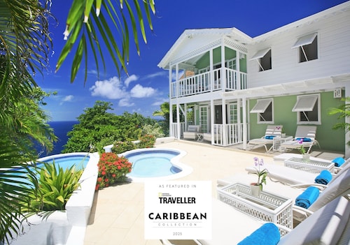 Beautiful cliffside 3 bedroom villa - Saline Reef 3 Villa by RedAwning