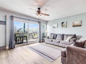 Condo, 3 Bedrooms | Living area | Smart TV - Sunset Breeze 3 Bedroom Condo by RedAwning (Rockport)