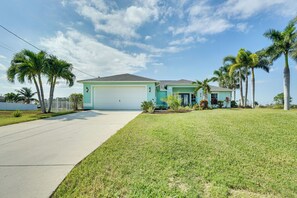 Interior - Pool w/ Waterfall: Colorful Cape Coral Gem! (Cape Coral)