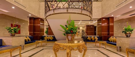 Sala de estar en el lobby
