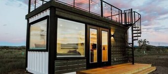 New! Starry Night Shipping Container Home
