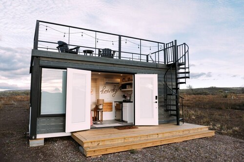 New! Cowgirl Shipping Container Home