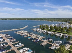 Marina - Downtown Boyne City with Lake Charlevoix View, Sleeps 9 (Boyne City)