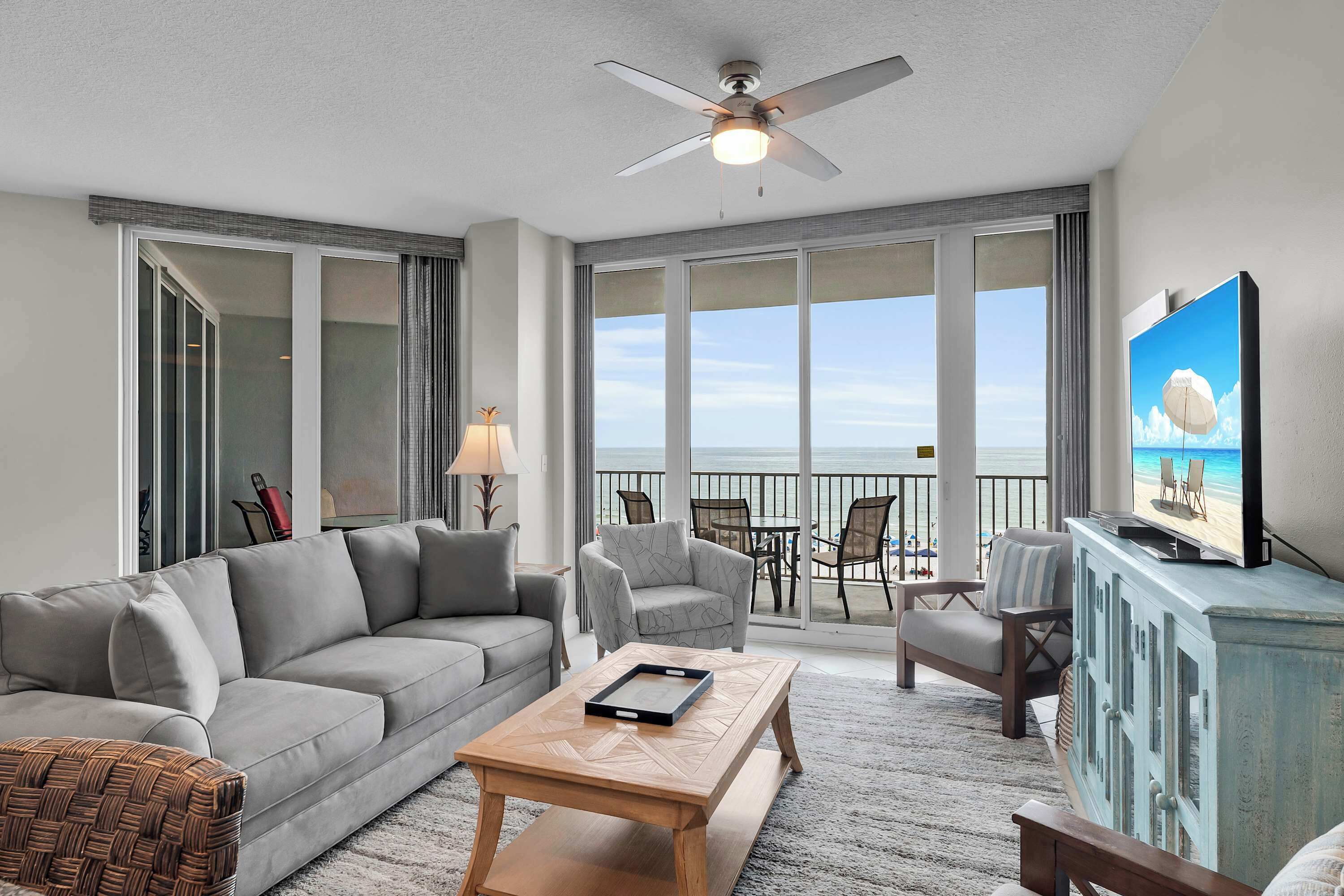 Fernseher, DVD-Player, Stereoanlage