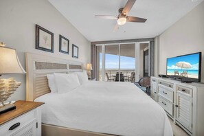 3 bedrooms, iron/ironing board, free WiFi, bed sheets - Lighthouse 404 Rustic Chic Beachfront Oasis (Gulf Shores)