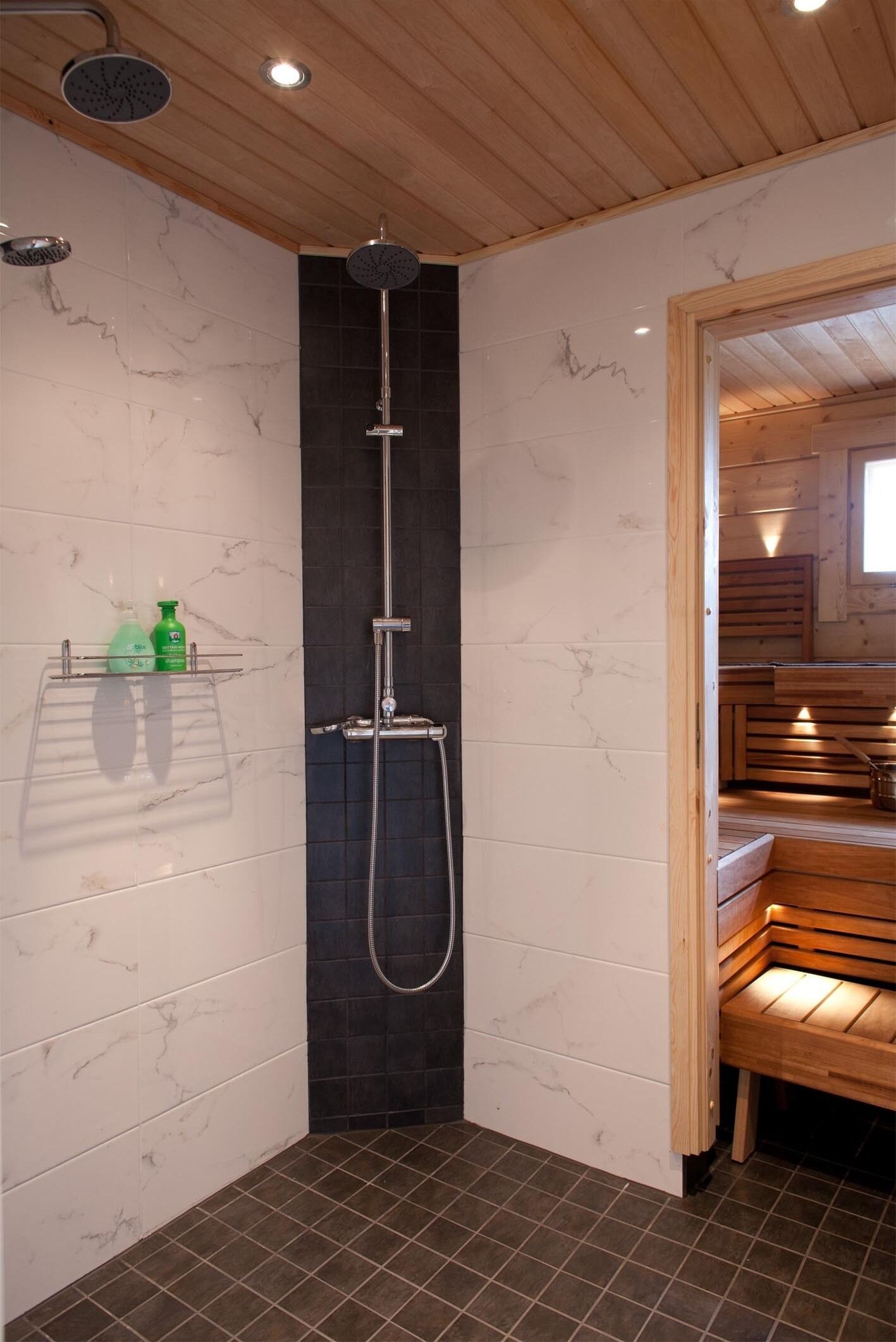 Villa, 3 habitaciones, baño en la habitación, junto a la playa | Baño | Regadera y regadera tipo lluvia 