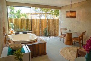 Deluxe Suite | Living area | 43-inch Smart TV with digital channels