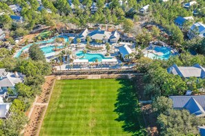 Exterior - Beautiful WaterColor Retreat with Private Pool, Sitting Spa and Bikes (Santa Rosa Beach)