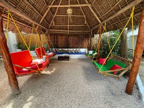 Terrace/patio - Babalao Bungalows (Nungwi)
