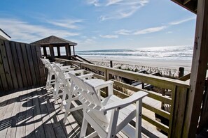 Property grounds - Beach Dreams West, Oceanfront Duplex in Emerald Isle, NC! (Emerald Isle)