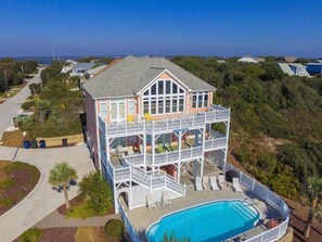 Exterior - Bermuda House, Almost Oceanfront House in Emerald Isle, NC! (Emerald Isle)
