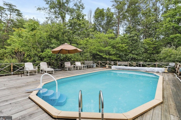 Außenpool, beheizter Pool