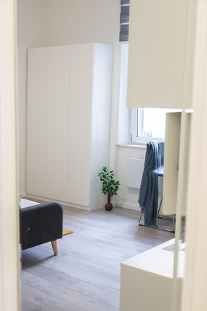 Interior - Modern and Bright studio in City Center (Zagreb)