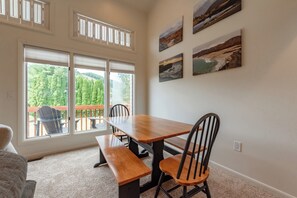 Dining - Fireplace, A/C & Views by Wisp Mountain (McHenry)